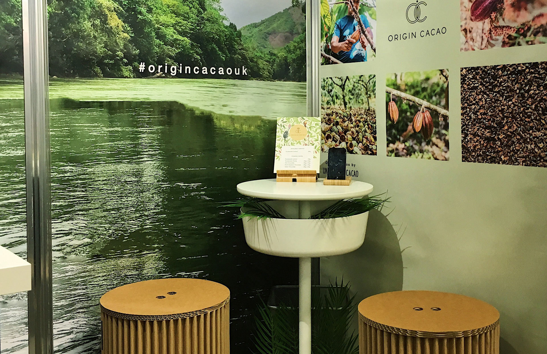 Chocolate Maker's Exhibition Stand in London